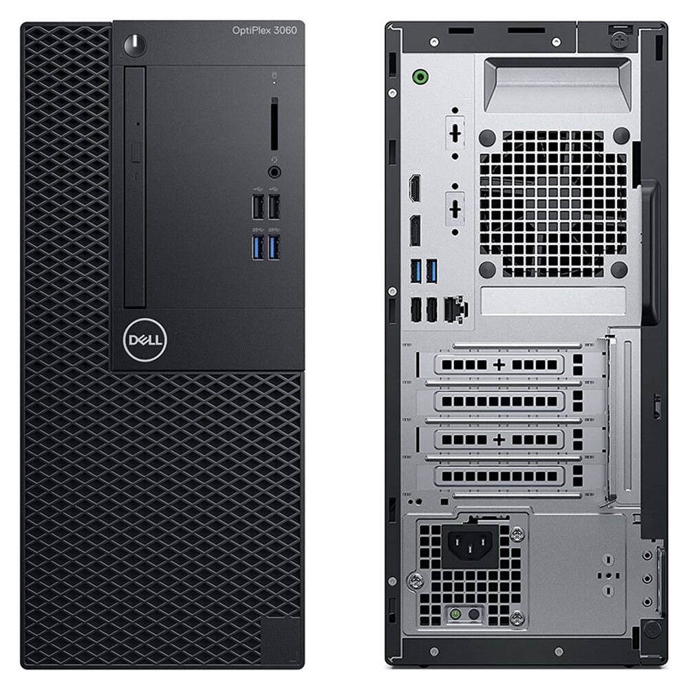 DELL Optiplex 3060 Tower | Intel Core i3-8100 | Ram 8GB | SSD NVMe 256GB | Ricondizionato Grado A - immagine 2