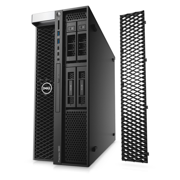 Dell T5820 Workstation Tower | Intel® Xeon® QuadCore W-2123 Processor | Nvidia RTX5000 | Ram 64GB | SSD 512GB | DVD - immagine 4